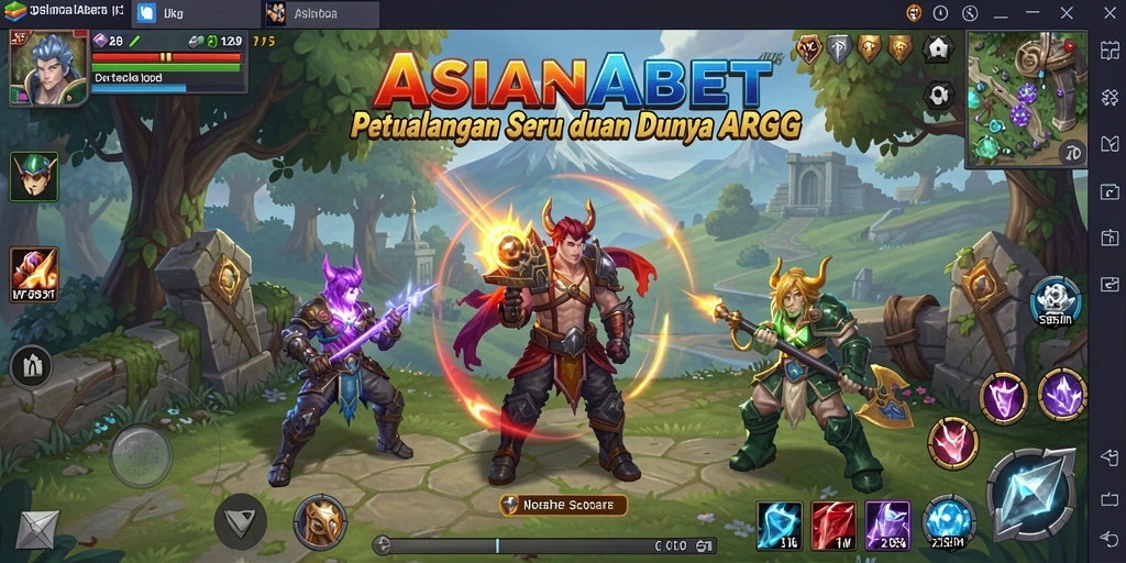 Tangkapan layar dari gameplay seru ASIANABET dengan aksi bertarung yang memukau.