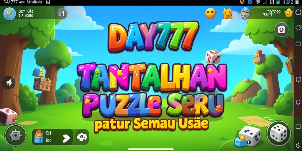 Tampilan gameplay menantang dari DAY777, puzzle seru yang mengasah otak.