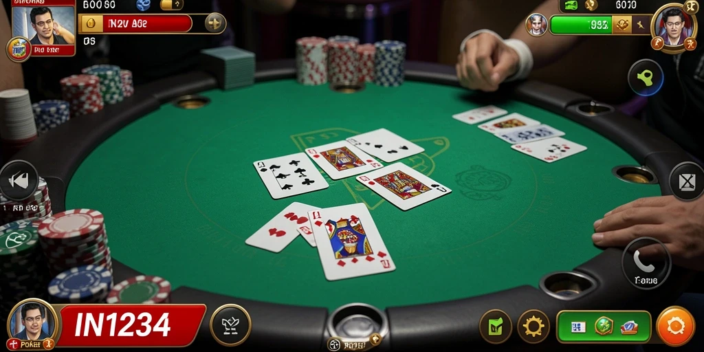 Tampilan gameplay IN1234 yang mendebarkan dan interaktif.