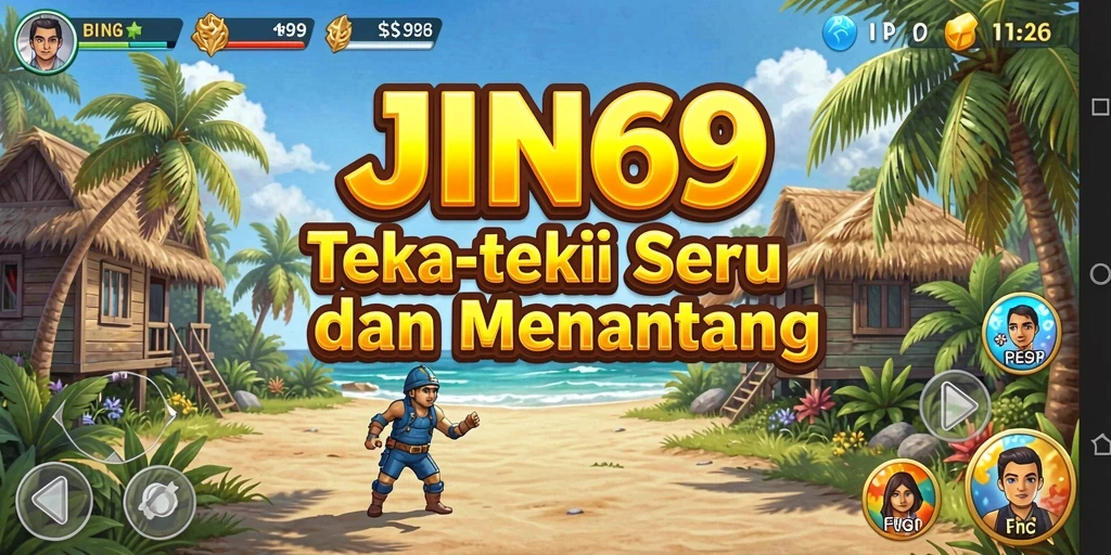 Screenshot utama JIN69 menampilkan gameplay seru dan menantang dalam puzzle.