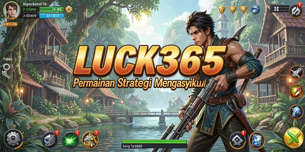 Tampilan gameplay LUCK365 yang menantang dengan grafis menarik.