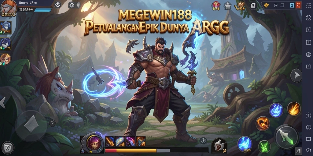 Gameplay seru MEGEWIN188 dengan pertarungan yang dinamis.