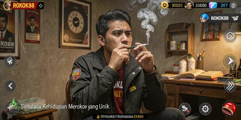 Tampilan gameplay ROKOK88 yang menarik dan interaktif.