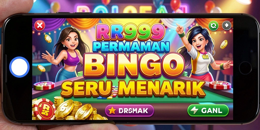 Tampilan gameplay seru dan interaktif di game Bingo.