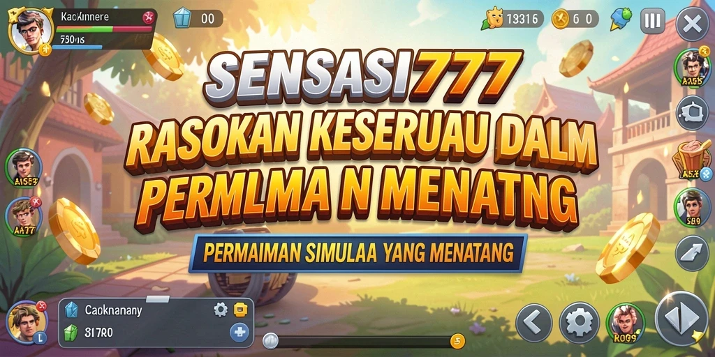 Tampilan gameplay SENSASI777 yang menarik dan interaktif.