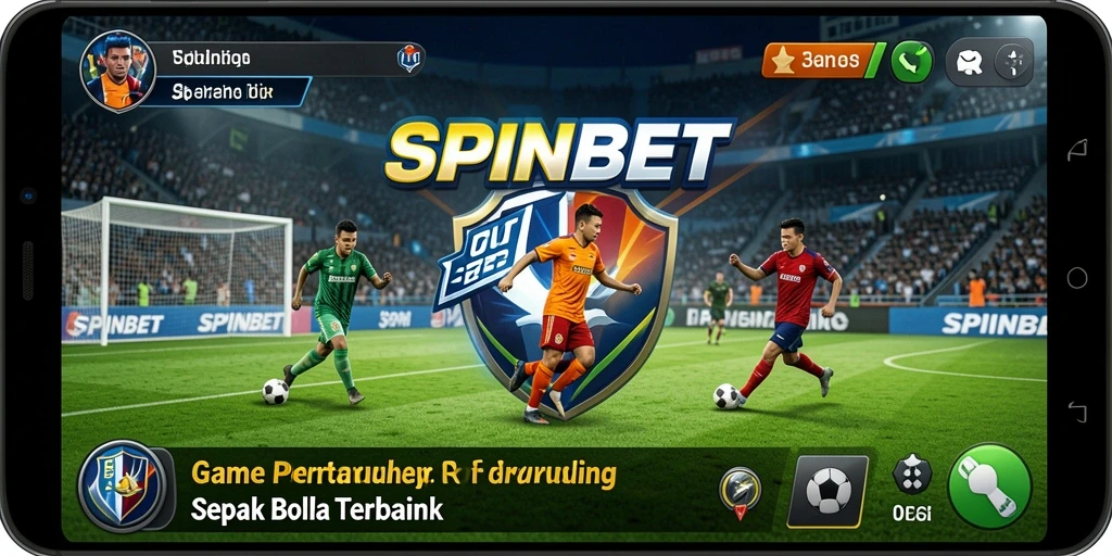 Screenshot gameplay SPINBET dengan strategi taruhan sepak bola.
