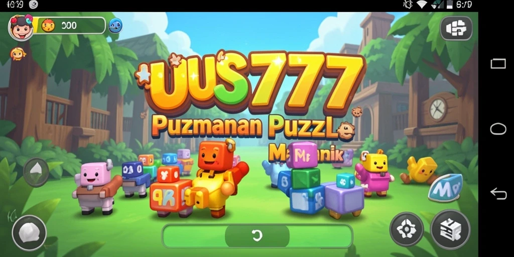 Tampilan gameplay UUS777 dengan teka-teki menantang dan grafis menarik.
