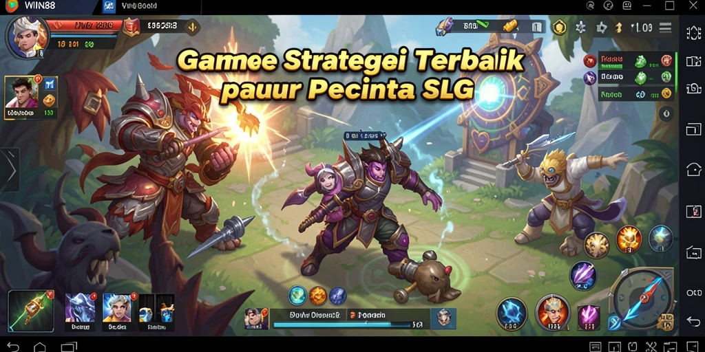 Tangkapan layar gameplay strategi yang mendebarkan di WIN88.